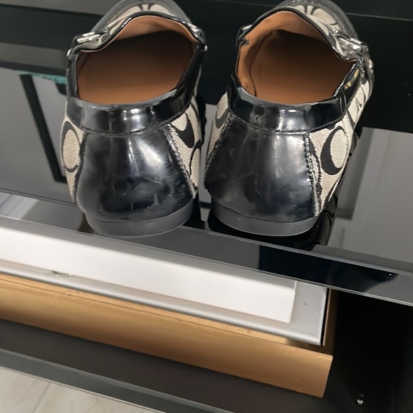 Coach Felisha Signature Jacquard Loafers 6.5 AND FREE COACH WALLET TOO!! - Picture 5 of 7